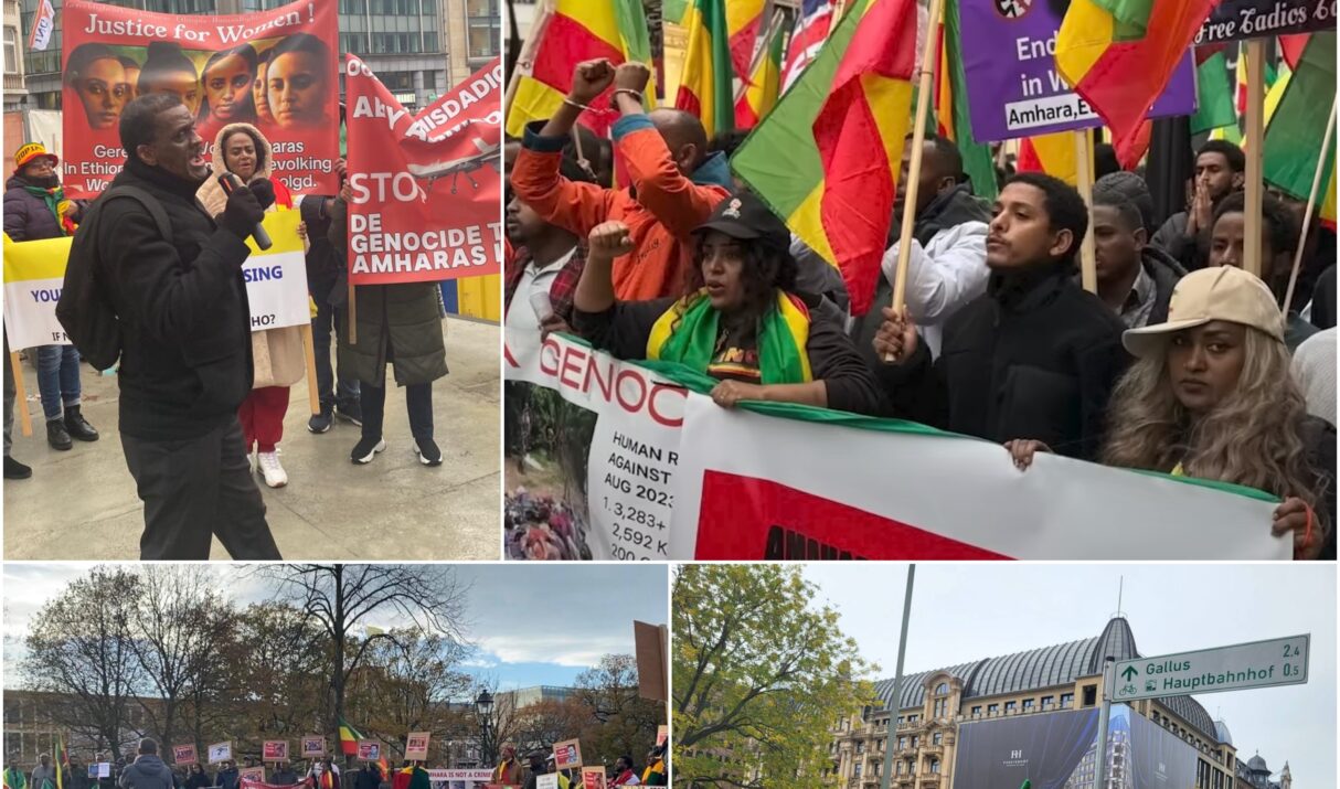 በዓለምአቀፉ የዐማራ ማህበራት ሕብረት አስተባባሪነት በኢትዮጵያ በብሄር ማንነት ምክንያት የሚደርሰውን ጥቃት በመቃወም “የአማራ እናት እንባ” በሚል መሪ ቃል ታሪካዊ ዘመቻ ተካሄደ።